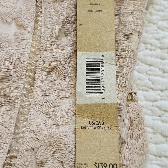 Rachel Roy Blush Lace Dress NWT - Picture 10 of 13